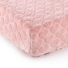 Coral heart Changing Pad Cover - Levtex Baby - 2 of 2