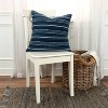 Striped Design Throw Pillow Cover - Rizzy Home - 2 of 4