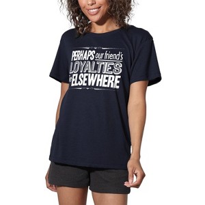 Harry Potter Loyalties Lie Elsewhere Women's Loose T-Shirt - 1 of 4