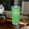 Mocamel Good Luck Finding Better Coworkers Stainless Steel Insulated Tumbler Farewell Gifts, Going Away Gift - 3 of 4