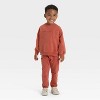 Toddler Boys' Washed French Terry Sweatshirt - Cat & Jack™ - 3 of 3
