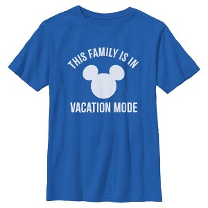 Boy's Mickey & Friends This Family Is In Vacation Mode T-Shirt - 1 of 4