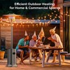 Sersper 48,000 BTU Patio Heater with Dual Tip-Over Protection and Quick Assembly for Outdoor Comfort - 2 of 4