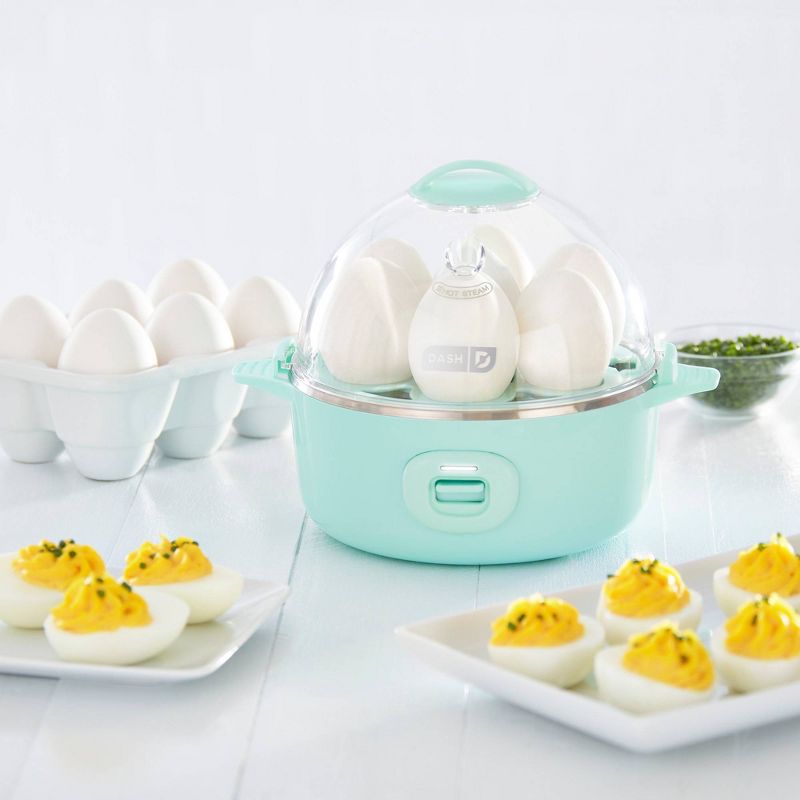 Dash 3-in-1 Express 7-Egg Cooker with Omelet Maker and Poaching, 5 of 7