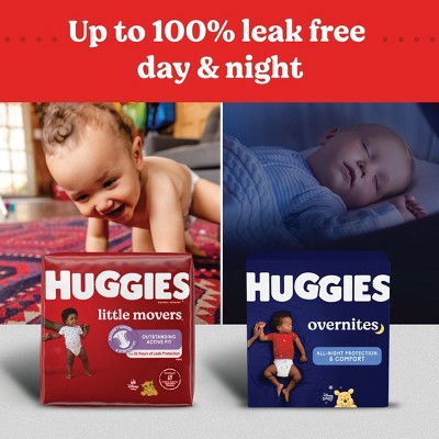 Huggies Disposable Overnight Diapers - Size 6 - 84ct