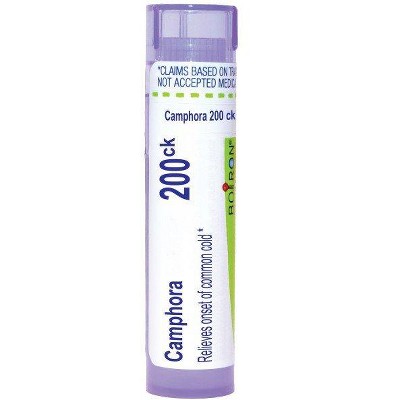 Camphora 200CK by Boiron Homeopathic Single Medicine For Cough, Cold & Flu  -  80 Pellet