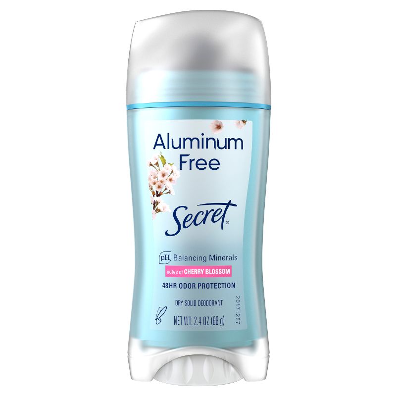 Secret Aluminum Free Deodorant for Women -Cherry Blossom - 2.4oz, 1 of 13