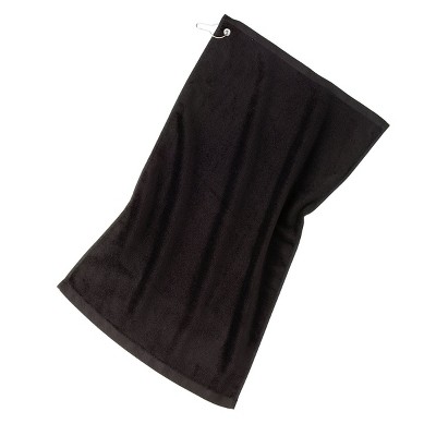 Mafoose Cotton Golf Towel with Grommet & Hook – 16" x 26" Terry Velour