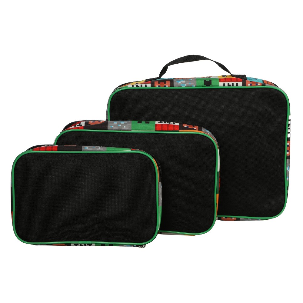 Minecraft Boys' 3pc Packing Cubes Set