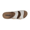 GC Shoes Gretchen Double Velcro Band Comfort Slide Flat Sandals - 4 of 4