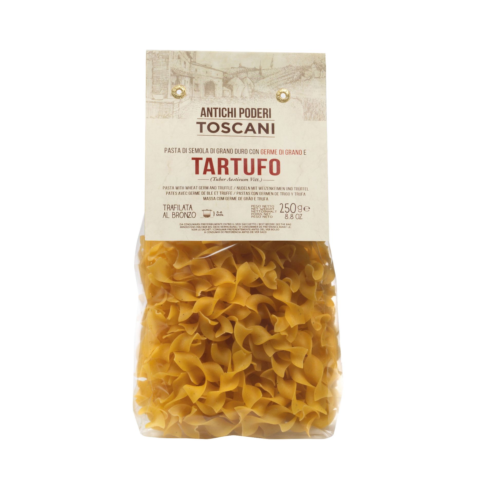 Antichi Poderi Toscani Truffle Pappardelline Pasta 8.8oz/250g Pack of 3