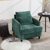 NicBex Accent Chair Modern Chenille Fabric Lounge Armchair with Pillow and Wood Frame for Bedroom,Living Room - 4 of 4