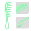 Unique Bargains Anti Static Hair Comb Wide Tooth for Thick Curly Hair Hair Care Detangling Comb For Wet and Dry 3 Pcs - 3 of 4