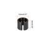 Unique Bargains Plastic Color Coding Reusable Easy to Remove Clothes Hanger Marker L Size Black Pack of 100 - 2 of 4