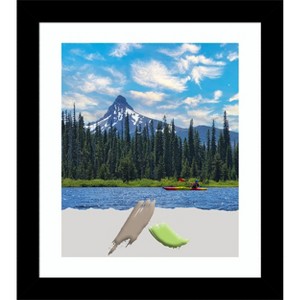 Amanti Art Brushed Black Picture Frame - 1 of 4