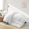 Peace Nest Light&All-Season Warmth White Goose Feather Down Comforter Duvet Dark Gray - image 2 of 4