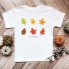 SmileyWorld Fall Leaves - Youth Short Sleeve Graphic T-Shirt and Toddler Short Sleeve Graphic T-Shirt - 3 of 4
