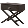 Passion Furniture Xavier 1-Drawer Gray Nightstand (25 in. H x 27 in. W x 16 in. D) - 2 of 4