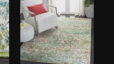 Madison 8' x 10' Multicolor Synthetic Area Rug
