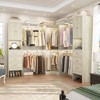 Besiost Set of 3 Corner Closet System with 8 Hanging Rods and 6 Drawers, 10 FT-12 FT Walk-In Closet Organizer - 2 of 4
