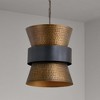 Capital Lighting Loren 1 - Light Pendant in  Patinaed Brass/Dark Zinc - 3 of 4