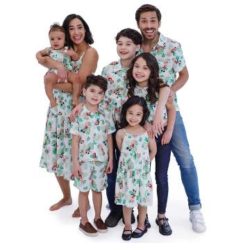 Disney Mickey Mouse Hawaiian Adult Cami Matching Family Dress Adult