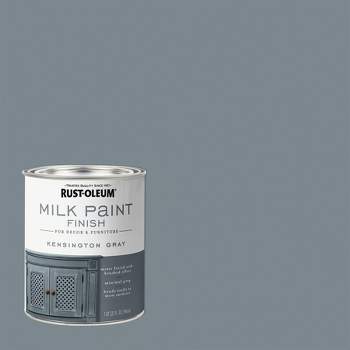 Rust-Oleum 2pk Milk Paint Kensington Gray