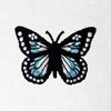 Dalix Butterfly Embroidery Relaxed Crewneck Sweatshirt Soft Fleece Fit Lounge Womens - 2 of 4