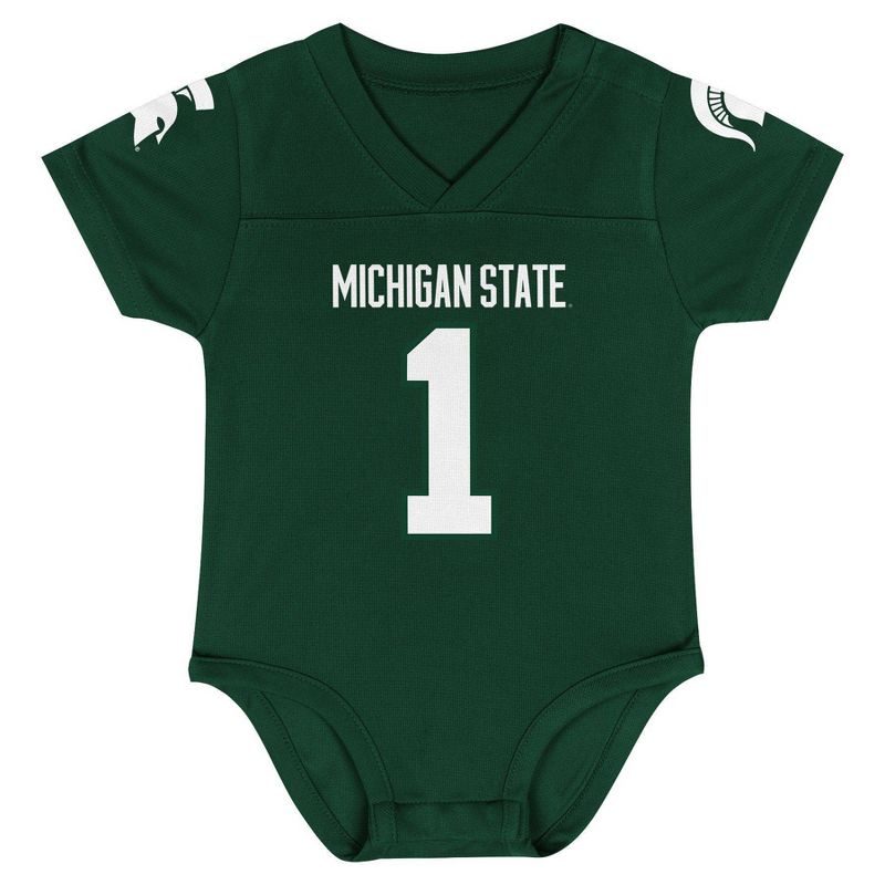 NCAA Michigan State Spartans Infant Boys&#39; Bodysuit, 2 of 4