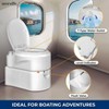 Outdoor Portable Cassette Toilet for Camping with Detachable Waste Tank, Level Indicator, Easy to Clean - 4 of 4