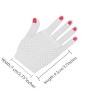 Allegra K Women's Mesh Fingerless Fishnet Gloves - 3 of 4