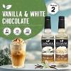 Syruvia Coffee Flavors Variety Pack: Vanilla & White Chocolate 25.4 fl oz Syrup - 2 of 4