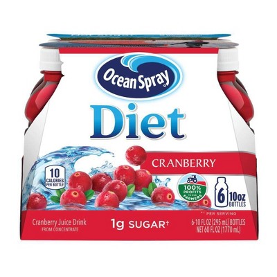 Ocean Spray Diet Cranberry Juice Cocktail - 6pk/10 fl oz Bottles