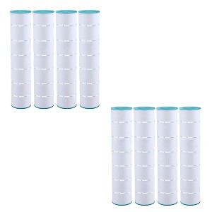 Hurricane 8 Pack HF7494-04 Advanced Pool Filter Cartridge Replacement PA131, Unicel C-7494, Filbur FC-1227, Hayward SwimClear C5030, C5025, C5020 - 1 of 4