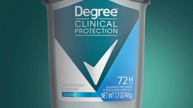 Degree Men Clinical Antiperspirant &#38; Deodorant Clean - 1.7oz, 2 of 8, play video