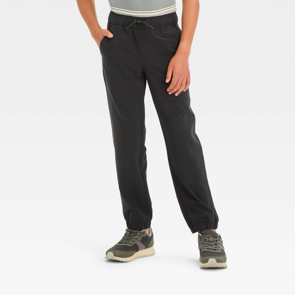 Boys' Stretch Quick Dry Jogger Pants - Cat & Jack™ Black 6