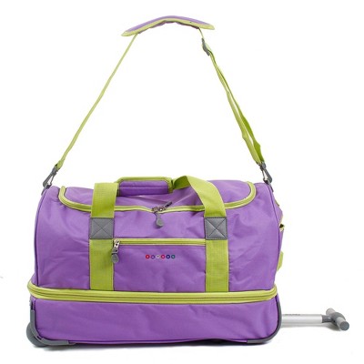 expandable wheeled duffel bag