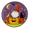 Set of 4 Halloween Gnomes Dessert Plates - Certified International - 2 of 4