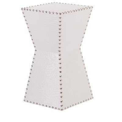 Accent Table - White - Aiden Lane