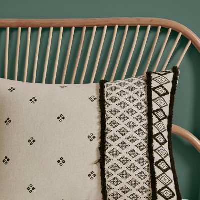 Marta Full/Queen Cotton Nordic Textured Duvet Cover Set