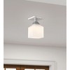 Livex Lighting Aragon 1 - Light Flush Mount in  Polished Chrome - 2 of 4
