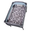 Baby Trend Trend-E Nursery Center Play Yard with Wheels, Starlight Blue (2 Pack) - 4 of 4