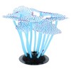 Unique Bargains Glowing Silicone Aquarium Mushroom Coral Fish Tank Decoration - 3 of 4