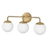 Lark Julep 3 - Light Vanity in  Lacquered Brass - 4 of 4