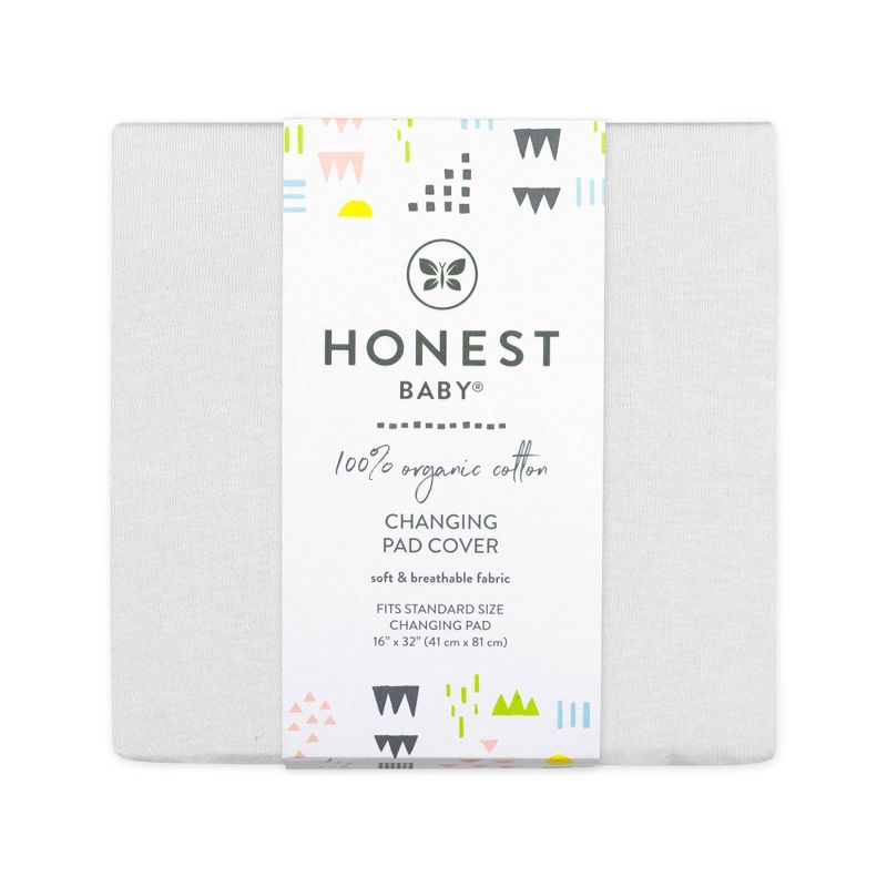 Honest Baby Organic Cotton Changing Pad Cover, 4 of 7