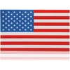 Juvale 8-Pack US American Flag Window Decal Reflective Car Patriotic Stickers for Truck Decals & Outdoor Gear, 5 x 3 in - 3 of 4