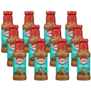 Louisiana Fish Fry Taco Sauce - 12 pack, 10.5 oz - 1 of 4