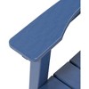MaseiKar Outdoor Tall Adirondack Chair, HDPE Weather Resistant Outdoor Chair for Garden, Backyard, Poolside, Capacity 400LBS - 4 of 4