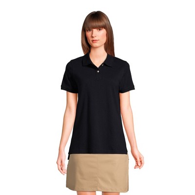 Lands' End School Uniform Young Women's Short Sleeve Mesh Polo Shirt