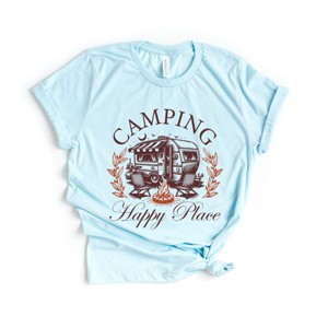 Simply Sage Market Camping Happy Place Short Sleeve Tee - 1 of 4